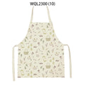 Axyaa Nordic Clouds Apron for Home Cooking & Baking
