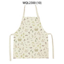 Axyaa Nordic Clouds Apron for Home Cooking & Baking