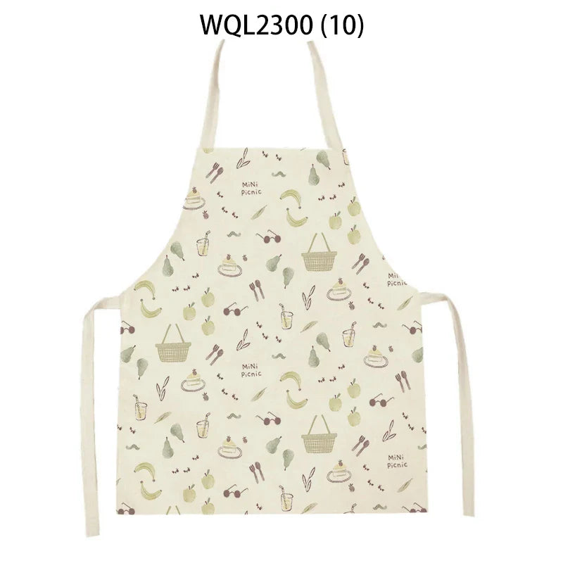 Axyaa Nordic Clouds Apron for Home Cooking & Baking