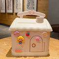Axyaa Cute House Money Box Piggy Bank for Kids & Adults, Big Size Savings Box