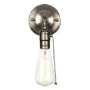 Axyaa Chrome Loft Retro Vintage Wall Sconces LED Wall Lights