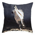 Axyaa Galloping Horse Cushion Cover 45X45CM for Bedroom Sofa Chair