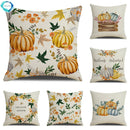 Axyaa Pumpkin Printed Cushion Cover 45x45CM - Home Decor
