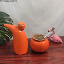 Axya Persimmon Ceramic Seasoning Jar Set