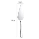 Stainless Steel Cake Divider Spoon Fork Set by Axyaa