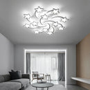 Axyaa Modern LED Star Chandelier with Remote Control – Indoor Lighting for Home
