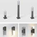 Axyaa 10W LED Garden Light Lawn Lamp Waterproof Aluminum Pillar Bollard Outdoor Courtyard