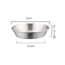 Axyaa Stainless Steel Seasoning Dish - Small Salad Bowl for Western Restaurants