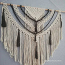 Bohemian Color Macrame Wall Tapestry - Axyaa Craft Decoration