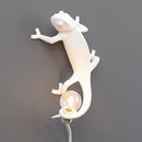 Nordic Chameleon LED Wall Lamp by Axya - Resin Animal Night Light