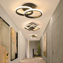 Axyaa LED Ceiling Lamp: Modern Minimalist Indoor Lighting Fixture for Living Room