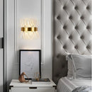 Axyaa Crystal Glass Wall Lamp for Living Room, Bedroom, and Corridor Lighting