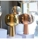 Axyaa Modern Glass LED Desk Lamp for Home & Office