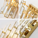 Axyaa Crystal LED Wall Lamp for Elegant Living Spaces