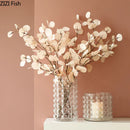 Axyaa Bubble Relief Glass Vase: American Rustic Desktop Decor & Flower Pot