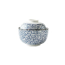 Axya Ceramic Japanese Style Soup Bowl Set - Under Glazed Color, Stew Tureen, 4.5/6.5 inch
