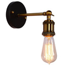 Axyaa Industrial Retro Wall Sconce E27/E26 Indoor Lamp for Bedroom and Bathroom
