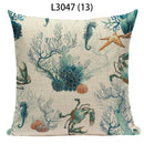 Axyaa Ocean Life Pillow Covers for Home Decor
