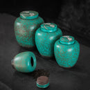 Axya Ginkgo Biloba Tea Caddy Set - Ceramic Home Storage Jar