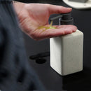 Axya Square Lotion & Hand Sanitizer Bottle Set for Bathroom Accessories