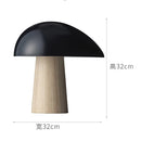 Axyaa Retro Industrial Resin Table Lamps for Bedroom Decor