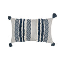 Axyaa Boho Decor Tufted Jacquard Pillow Cover for Home Sofa Bed