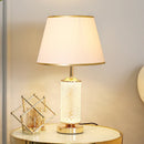 Axyaa Glass Table Lamp: Modern Luxury Design for Living Room, Bedroom, Study