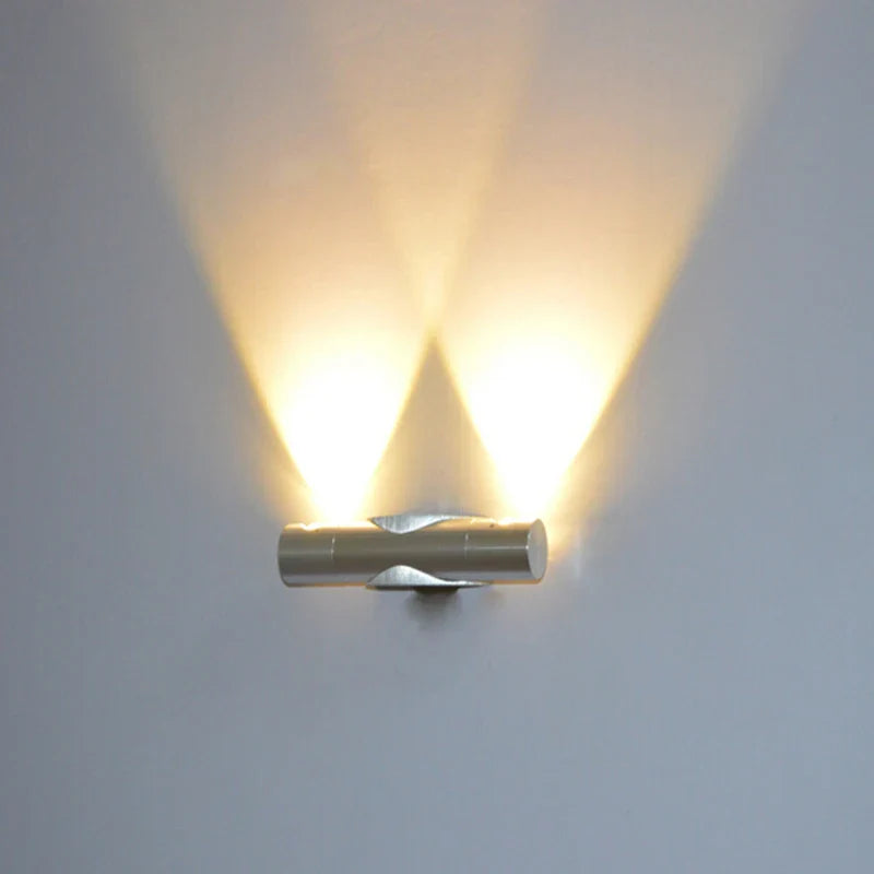 Axya LED Wall Light: Modern 360° Rotation Sconce for Home Decoration and Bedroom Lighting