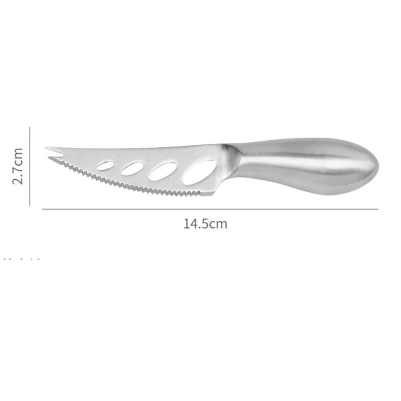 Axyaa Cheese Butter Knife Spatula Scraper Fork Sandwich Cutter Kitchen Accessories