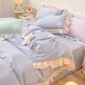 Axyaa Kawaii Pink Bedding Set Bedspreads Twin Full Queen Size Duvet Cover & Sheet