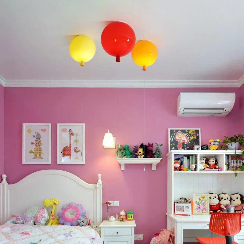 Axyaa Colorful Balloon Ceiling Light for Baby Child Room & Bedroom