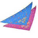 Axyaa Large Pet Bandana: Festive Triangle Bib for Dogs & Cats