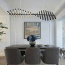 LED Chandelier Nordic Loft Hanging Light by Axyaa for Living Room, Restaurant, Bar & Home