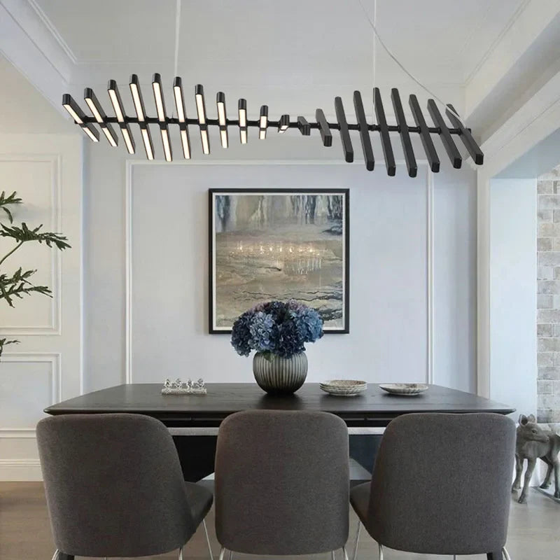 LED Chandelier Nordic Loft Hanging Light by Axyaa for Living Room, Restaurant, Bar & Home
