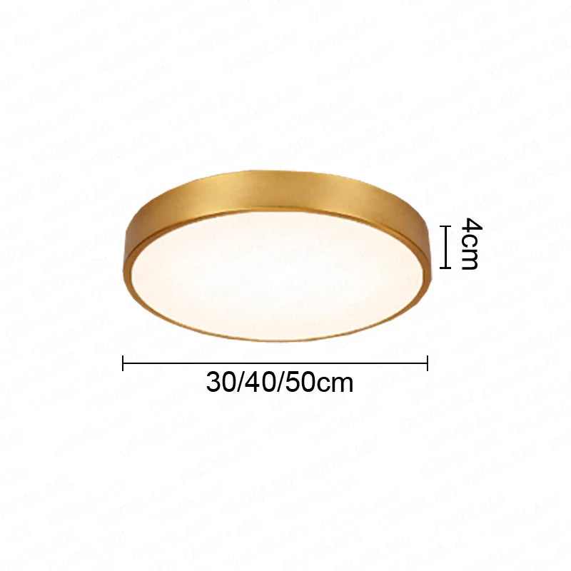 Axya Modern LED Round Ceiling Light 30/40/50cm