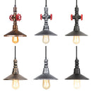 Axyaa Vintage Retro Water Pipe Pendant Light Fixture for Home, Restaurant, Kitchen - E27 Lampshade