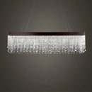 Axyaa Luxury Crystal LED Chandelier for Living Room, Modern Design Bedroom Fixture