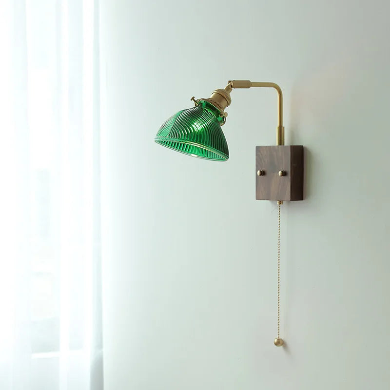 Axyaa Clear Glass LED Wall Lights Modern Nordic Wall Lamp