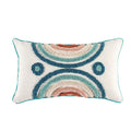 Floral Rainbow Cushion Cover by Axyaa - 45x45cm/30x50cm Loop Tufting Home Décor