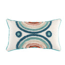 Floral Rainbow Cushion Cover by Axyaa - 45x45cm/30x50cm Loop Tufting Home Décor