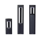 Axyaa LED Bollard Lawn Lamp - Waterproof Aluminum Pillar Garden Light