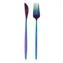 Axyaa Stainless Steel Cutlery Set - Knife Spoon Flatware Dinnerware