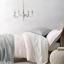 Axyaa Wooden Chandelier: Nordic French Style Lighting for Kids Room & Kitchen