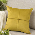 Axyaa Velvet Cushion Cover for Sofa, 45*45 Solid Colors, Soft and Stylish Pillowcase