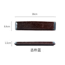 Axyaa Ceramic Long Plate for Sushi Snacks & Desserts