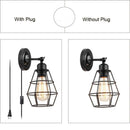 Axyaa Vintage Industrial Wall Lamp for Aisle, Bedside, Study, and More