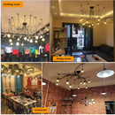 Axyaa Vintage Industrial Spider Chandelier Pendant Light Ceiling Lamp