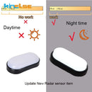 Axyaa LED Wall Lamps: Waterproof Round/Oval Outdoor Ceiling Light for Garden and Bathroom