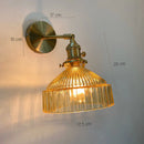 Axyaa Glass Lampshade Modern Wall Sconce LED Indoor Wall Lamp
