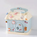 Axyaa Cute Piggy Bank: Big Size Money Box with 3D Sticker - Ideal Savings Gift for Kids & Adults